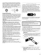 Preview for 41 page of KitchenAid KBLS36FTX - 20.5 cu. ft. Bottom-Freezer Refrigerator Use And Care Manual