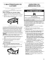 Preview for 45 page of KitchenAid KBLS36FTX - 20.5 cu. ft. Bottom-Freezer Refrigerator Use And Care Manual