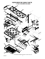 Предварительный просмотр 9 страницы KitchenAid KBLS36MHW00 Parts List