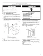 Preview for 7 page of KitchenAid KBMS1454BBL0 Installation Instructions Manual