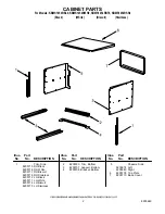 Preview for 2 page of KitchenAid KBMS1454RBL0 Parts List