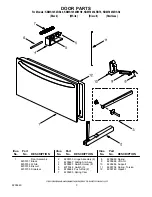 Preview for 3 page of KitchenAid KBMS1454RBL0 Parts List