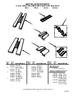 Preview for 6 page of KitchenAid KBMS1454RBL0 Parts List