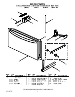 Preview for 3 page of KitchenAid KBMS1454SBL0 Parts List