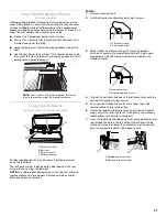 Предварительный просмотр 27 страницы KitchenAid KBNS271TSS Installation Instructions And Use & Care Manual