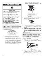 Предварительный просмотр 54 страницы KitchenAid KBNS271TSS Installation Instructions And Use & Care Manual