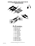 Preview for 3 page of KitchenAid KBNS361TSS Parts List