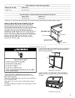 Предварительный просмотр 9 страницы KitchenAid KBNU367T Installation Instructions And Use & Care Manual