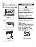 Предварительный просмотр 45 страницы KitchenAid KBNU367T Installation Instructions And Use & Care Manual