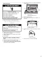 Предварительный просмотр 47 страницы KitchenAid KBNU367T Installation Instructions And Use & Care Manual