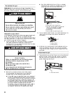 Предварительный просмотр 48 страницы KitchenAid KBNU367T Installation Instructions And Use & Care Manual