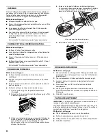 Предварительный просмотр 64 страницы KitchenAid KBNU367T Installation Instructions And Use & Care Manual