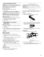 Предварительный просмотр 65 страницы KitchenAid KBNU367T Installation Instructions And Use & Care Manual