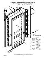 Preview for 3 page of KitchenAid KBRC36FKB00 Parts List