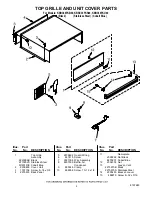 Preview for 4 page of KitchenAid KBRC36FKB00 Parts List