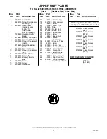 Preview for 14 page of KitchenAid KBRC36FKB00 Parts List