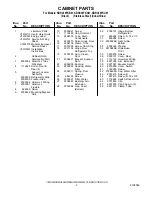 Предварительный просмотр 2 страницы KitchenAid KBRC36FKB01 Parts List