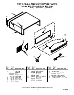 Предварительный просмотр 4 страницы KitchenAid KBRC36FKB02 Parts List