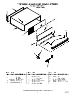 Preview for 4 page of KitchenAid KBRC36FMS01 Parts List