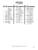 Preview for 6 page of KitchenAid KBRC36FMS01 Parts List