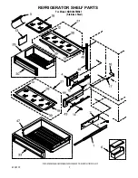 Preview for 7 page of KitchenAid KBRC36FMS01 Parts List