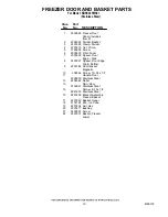 Preview for 10 page of KitchenAid KBRC36FMS01 Parts List