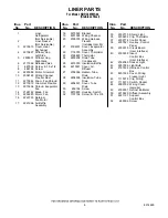 Preview for 6 page of KitchenAid KBRC36FMS02 Parts List