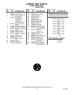 Preview for 14 page of KitchenAid KBRC36FMS02 Parts List