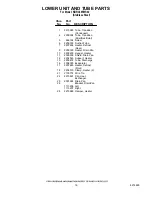 Preview for 16 page of KitchenAid KBRC36FMS02 Parts List