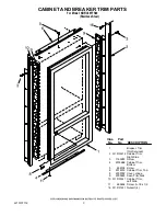 Preview for 3 page of KitchenAid KBRC36FTS00 Parts List