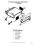 Preview for 4 page of KitchenAid KBRC36FTS00 Parts List