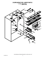 Preview for 5 page of KitchenAid KBRC36FTS00 Parts List