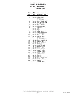 Preview for 10 page of KitchenAid KBRC36FTS00 Parts List