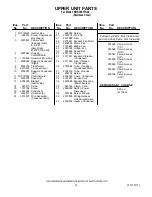 Preview for 16 page of KitchenAid KBRC36FTS00 Parts List