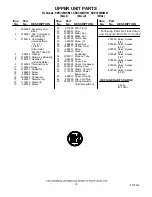 Предварительный просмотр 16 страницы KitchenAid KBRC36MHB01 Parts List