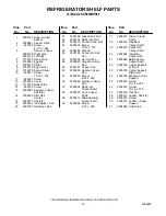 Preview for 10 page of KitchenAid KBRC36MHS00 Parts List