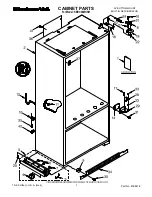 Предварительный просмотр 1 страницы KitchenAid KBRC36MHS01 Parts List