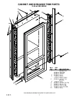 Предварительный просмотр 3 страницы KitchenAid KBRC36MHS01 Parts List