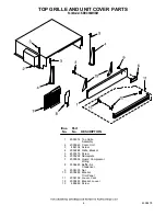 Предварительный просмотр 4 страницы KitchenAid KBRC36MHS01 Parts List