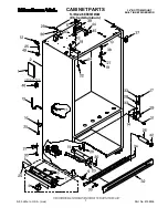 KitchenAid KBRO36FMX00 Parts List предпросмотр