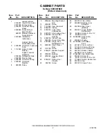 Предварительный просмотр 2 страницы KitchenAid KBRO36FMX01 Parts List