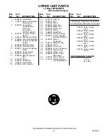 Предварительный просмотр 14 страницы KitchenAid KBRO36FMX01 Parts List