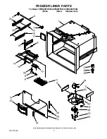 Preview for 3 page of KitchenAid KBRS20ETBL - ARCHITECT II 19.9 Bottom-Fre Parts List