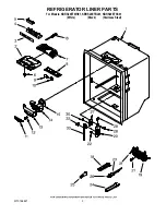 Предварительный просмотр 3 страницы KitchenAid KBRS20ETBL01 Parts Manual