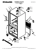 Preview for 1 page of KitchenAid KBRS20EVBL - 19.9 cu. Ft. Bottom Mount Refrigerator Parts List