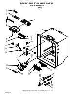 Preview for 3 page of KitchenAid KBRS20EVBL - 19.9 cu. Ft. Bottom Mount Refrigerator Parts List