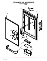 Preview for 7 page of KitchenAid KBRS20EVBL - 19.9 cu. Ft. Bottom Mount Refrigerator Parts List