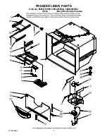 Предварительный просмотр 5 страницы KitchenAid KBRS20EVBL00 Parts List