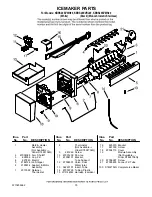 Предварительный просмотр 15 страницы KitchenAid KBRS20EVBL00 Parts List