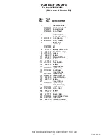 Preview for 2 page of KitchenAid KBRS20EVMS6 Parts Diagram